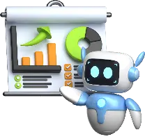 Starter package robot illustration